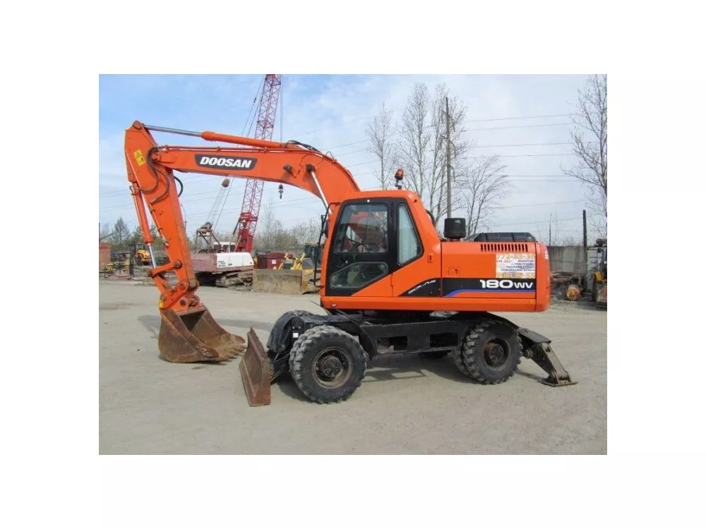Аренда DOOSAN 180 в Спецтехальянс – колесный экскаватор 2