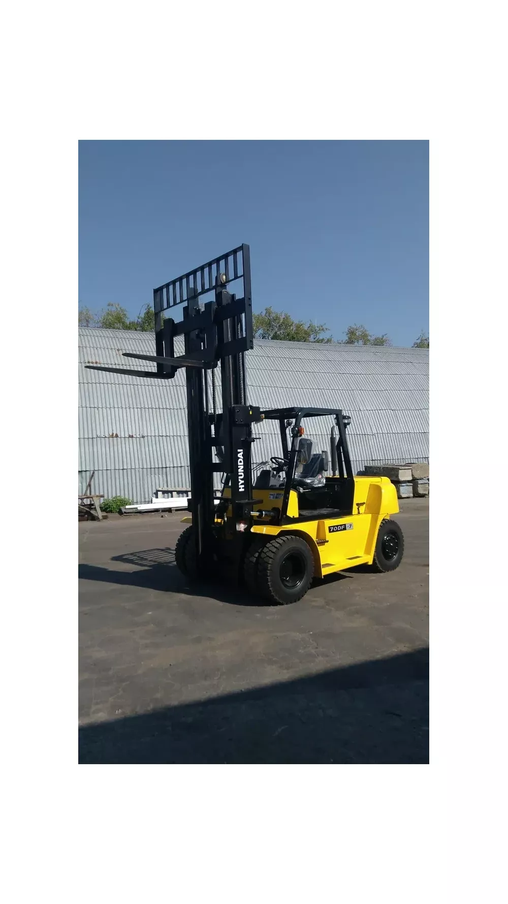 Аренда Hyundai 70DF-7 в Спецтехальянс – вилочный погрузчик 3
