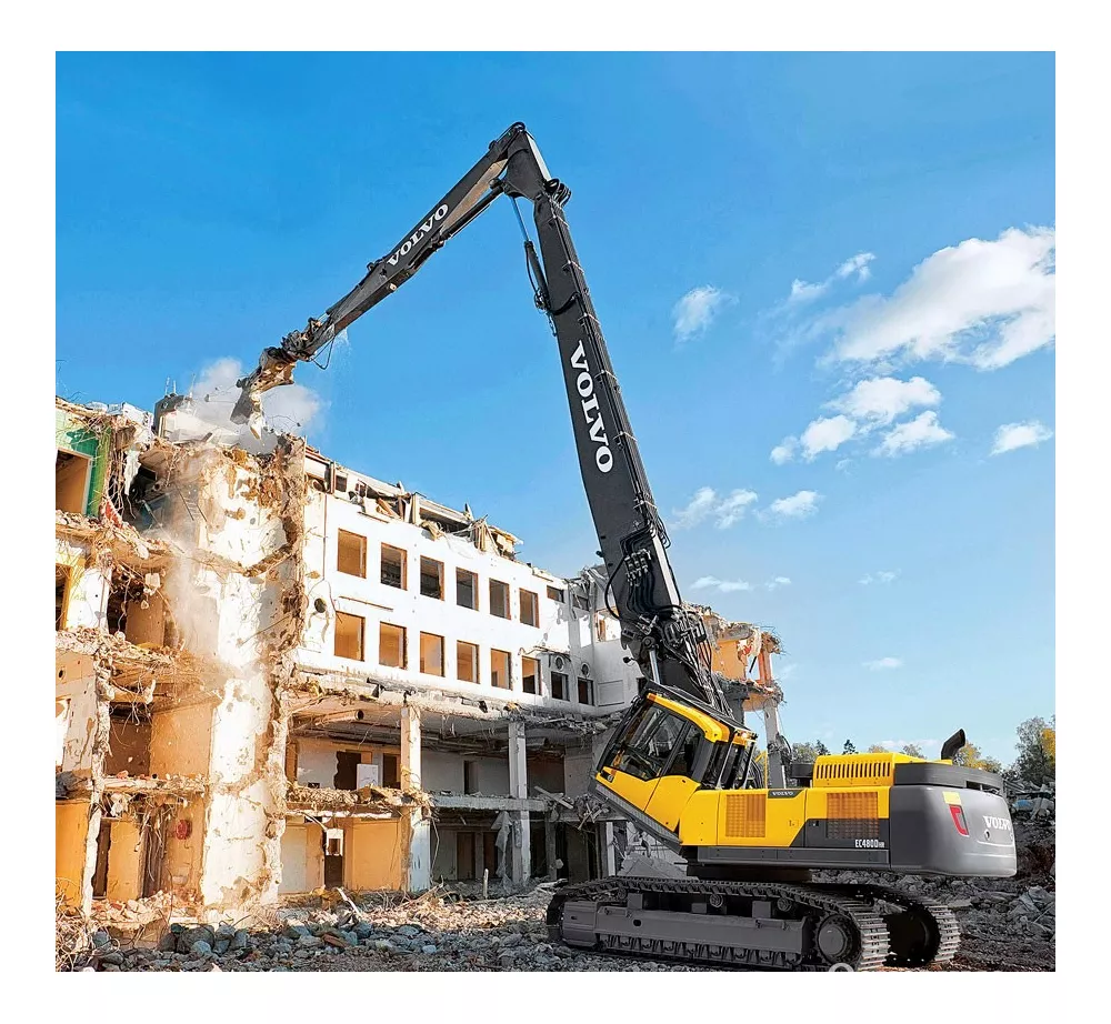 Аренда VOLVO EC480DHR в Спецтехальянс – экскаватор разрушитель 2