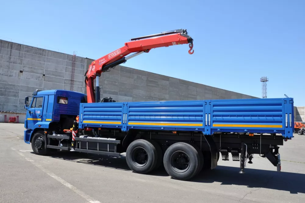 Аренда КАМАЗ FASSI F245A гидравлика в Спецтехальянс – манипулятор 2