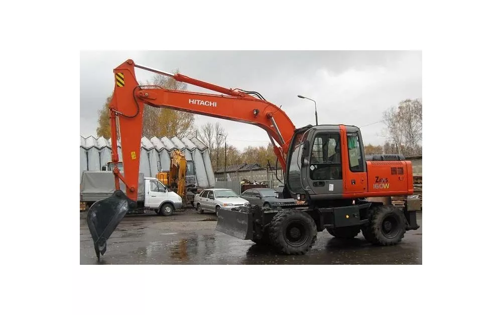 Аренда Hitachi ZX160W в Спецтехальянс – колесный экскаватор 1