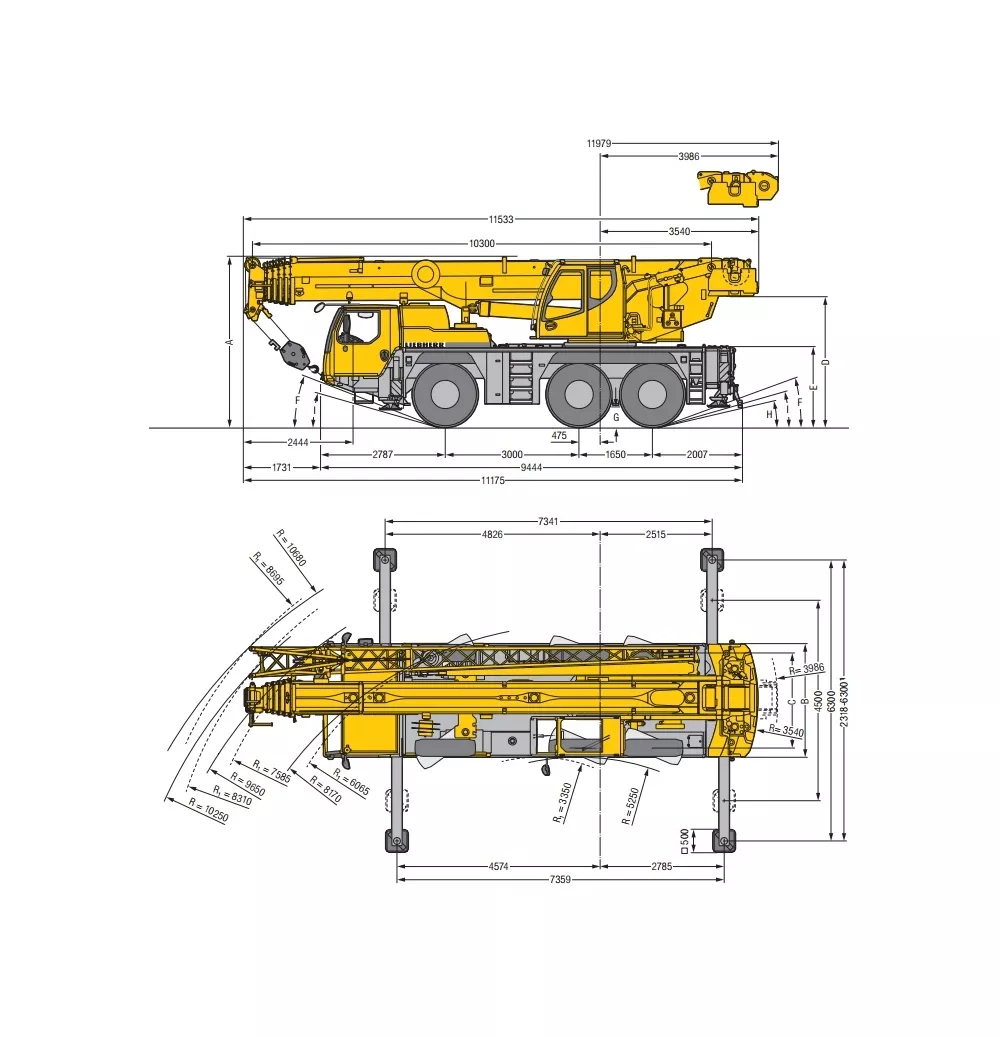 Аренда Liebherr LTM 1060 в Спецтехальянс – автокран 4