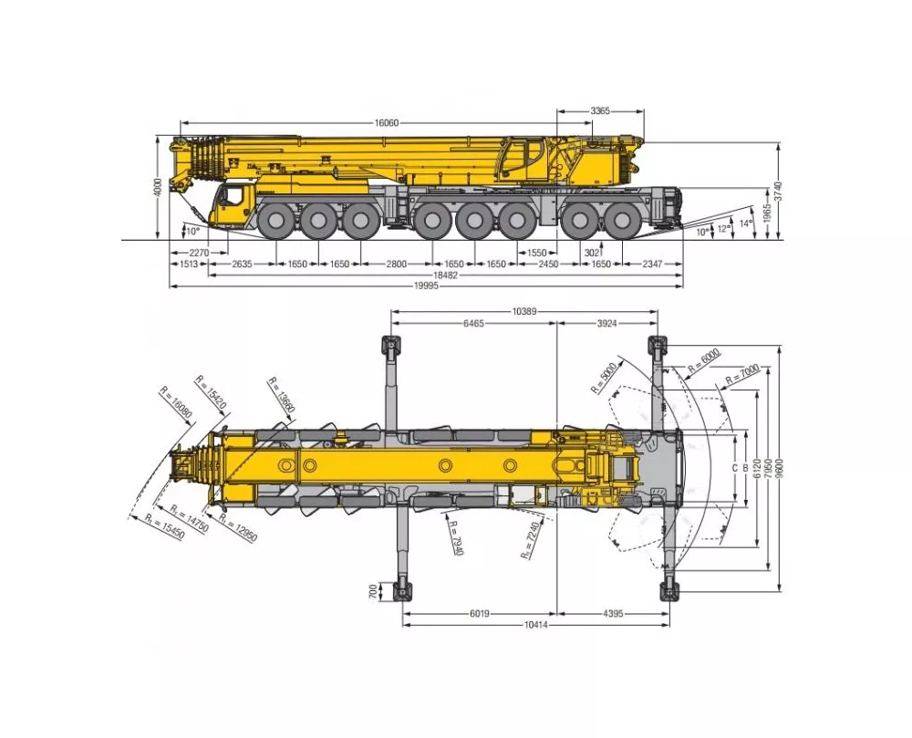 Аренда Liebherr LTM 1450 в Спецтехальянс – автокран 4