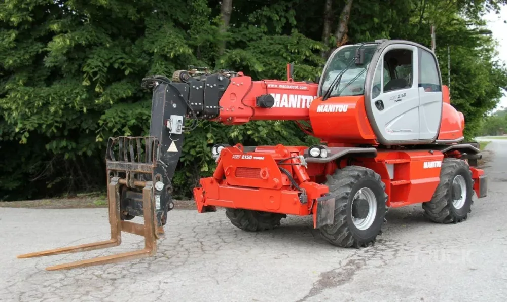 Аренда Manitou MRT-X 2150 в Спецтехальянс – телескопический погрузчик 2