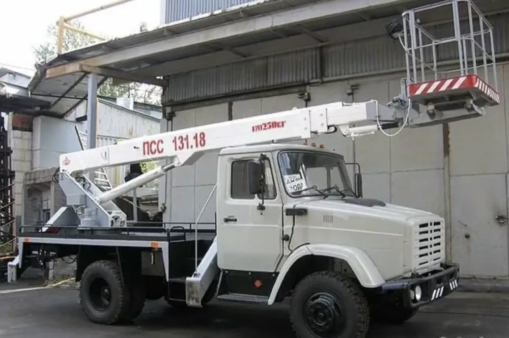 Аренда ЗЭМЗ ПСС-141.22 с гуськом в Спецтехальянс – автовышка 2