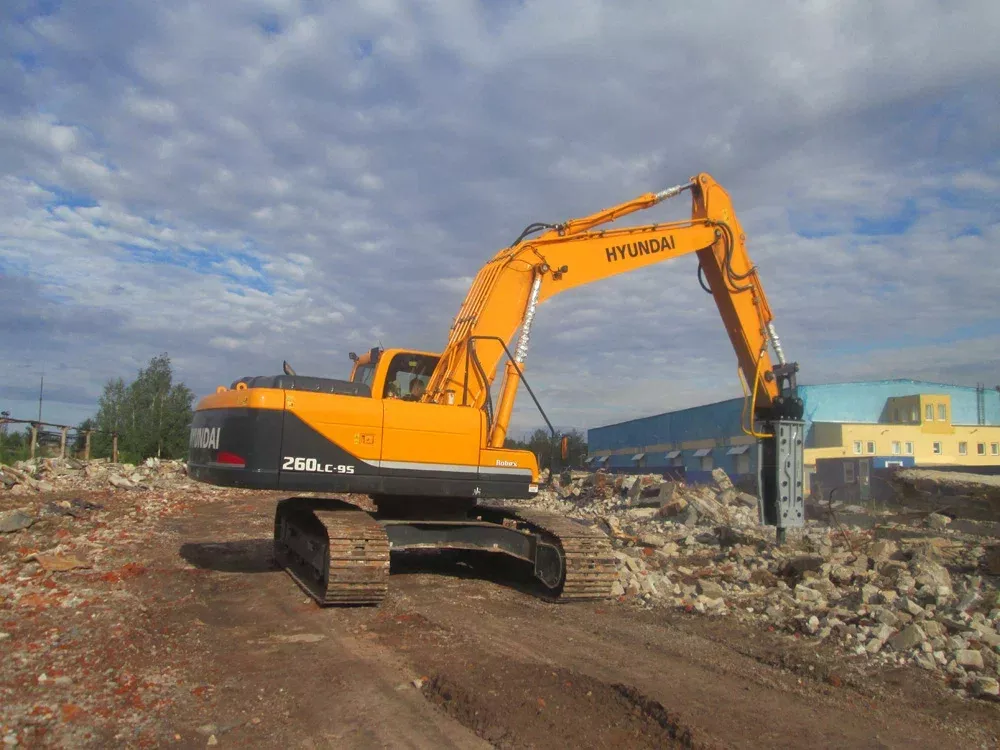 Аренда Hyundai R260LC в Спецтехальянс – гусеничный экскаватор 2