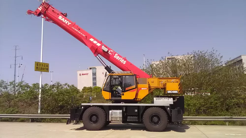 Аренда Sany SRC400T в Спецтехальянс – короткобазный кран 3