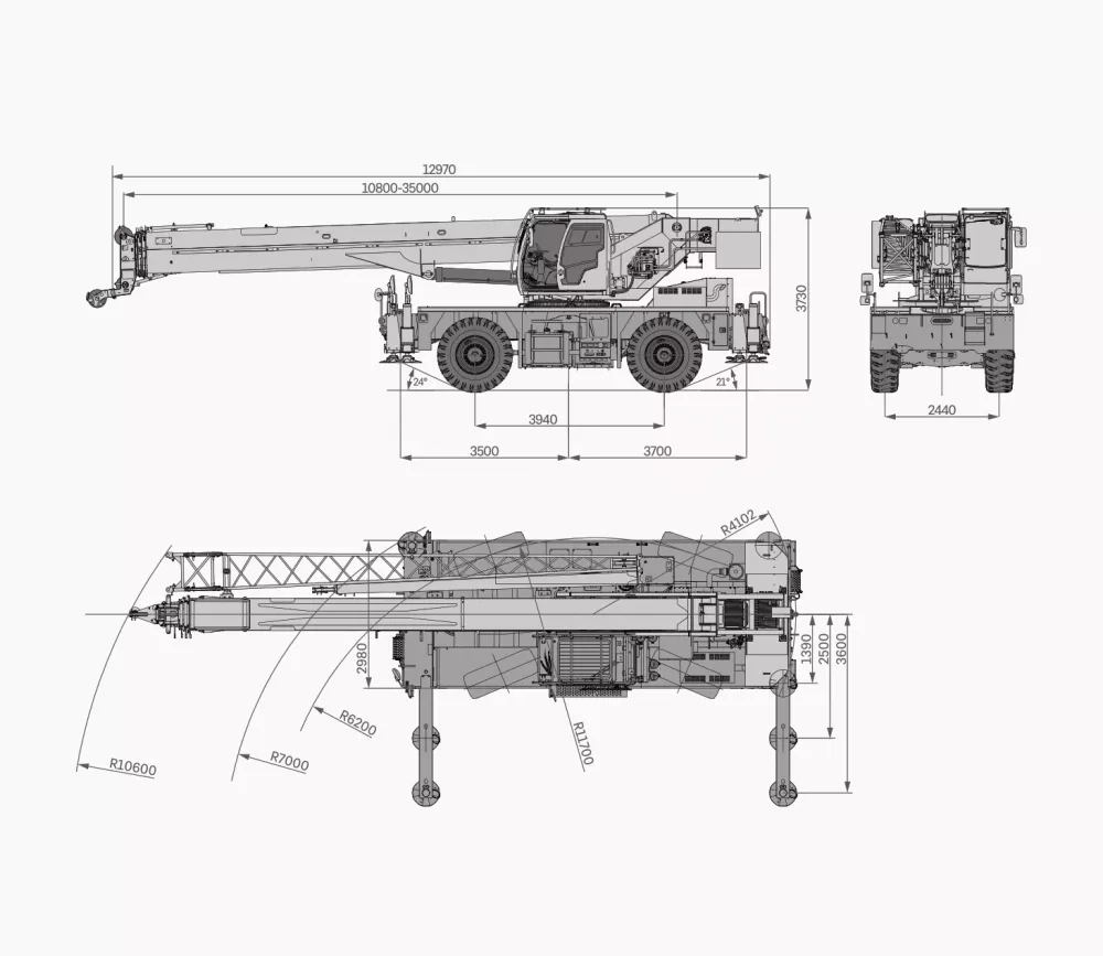 Аренда Sany SRC400T в Спецтехальянс – короткобазный кран 5