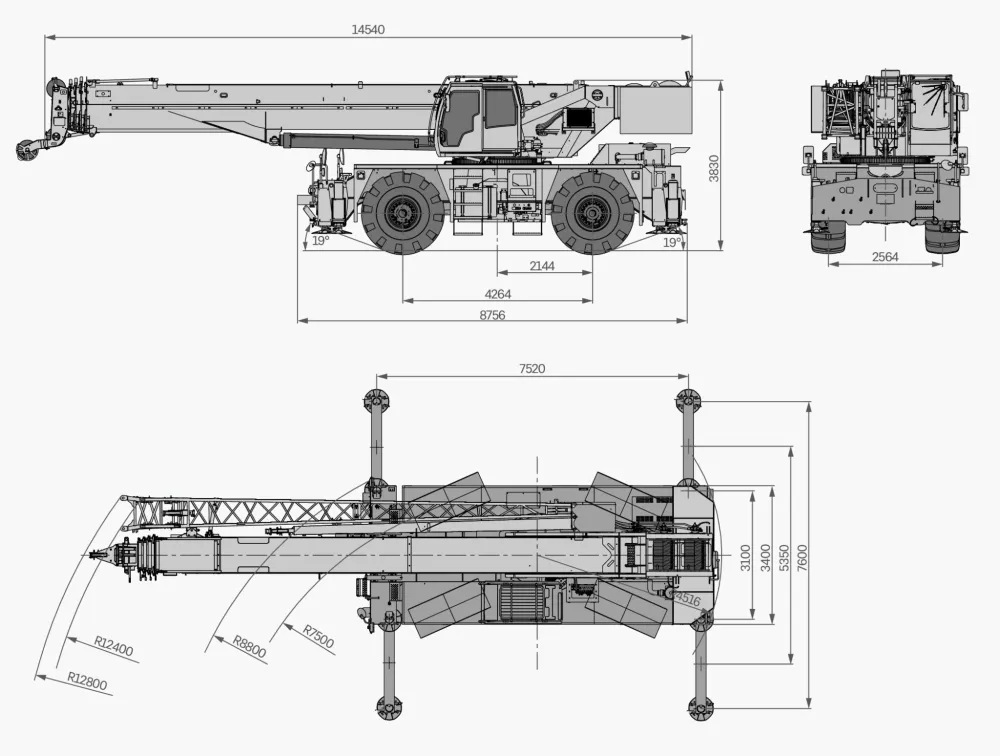 Аренда Sany SRC900T в Спецтехальянс – короткобазный кран 4