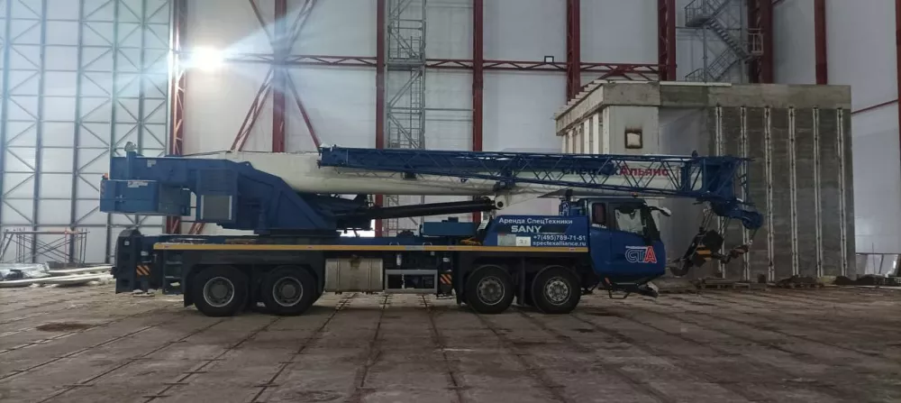 Аренда Sany STC550T5 в Спецтехальянс – автокран 5