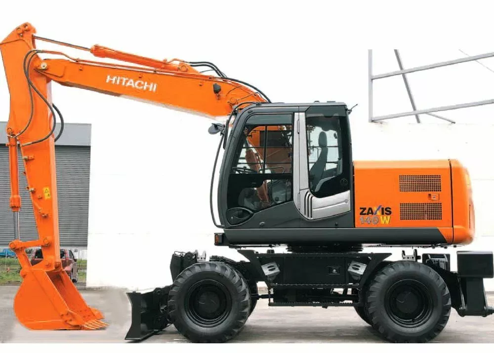 Аренда Hitachi ZX140W в Спецтехальянс – колесный экскаватор 1