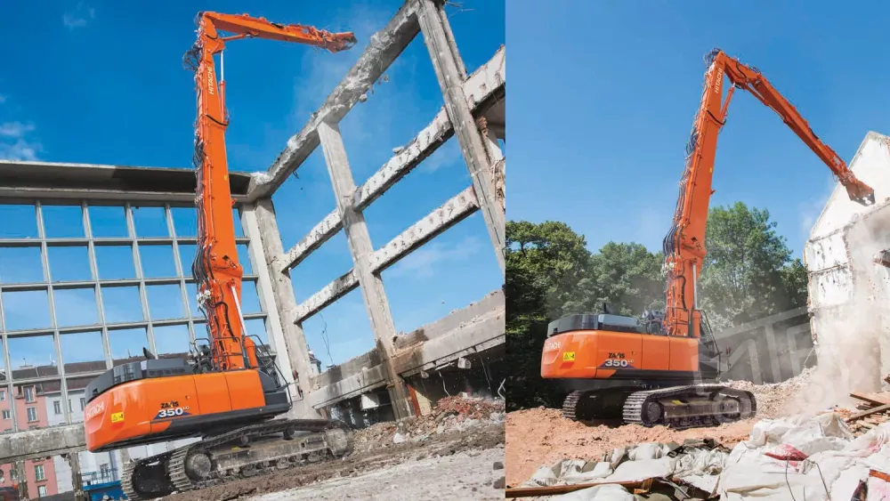 Аренда Hitachi ZX350LC-3 Demolition в Спецтехальянс – экскаватор разрушитель 2