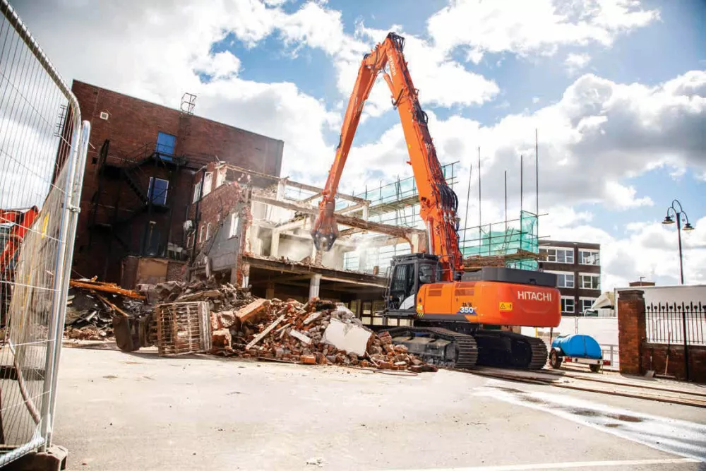 Аренда Hitachi ZX350LC-3 Demolition в Спецтехальянс – экскаватор разрушитель 3